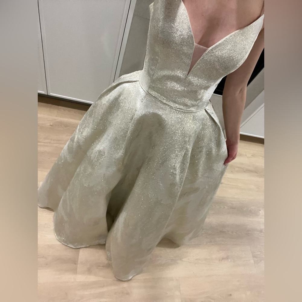 Gold Grad Dress